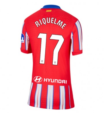 Atletico Madrid Rodrigo Riquelme #17 Hemmatröja Kvinnor 2024-25 Kortärmad